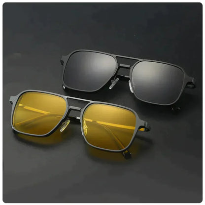 6-in-1 Magnetic Polerised Sunglasses