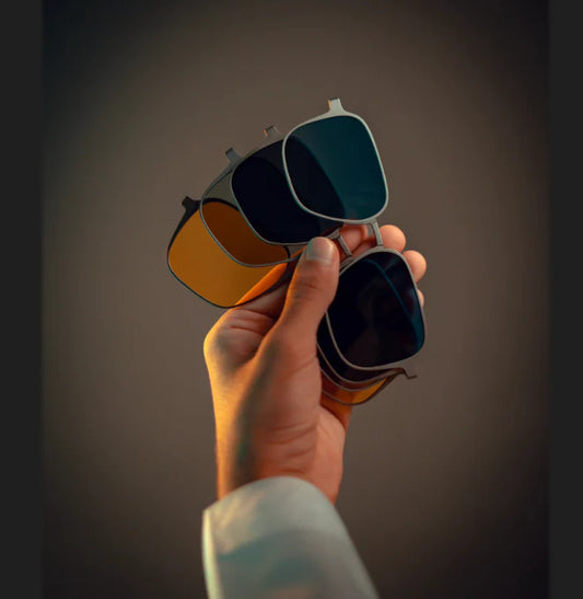 6-in-1 Magnetic Polerised Sunglasses