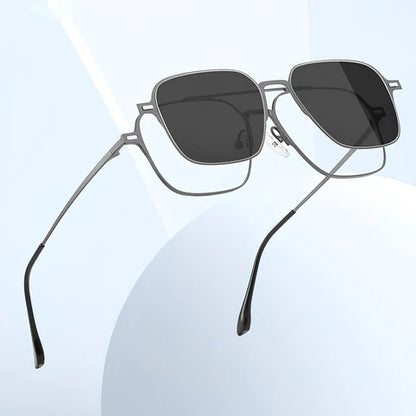 6-in-1 Magnetic Polerised Sunglasses