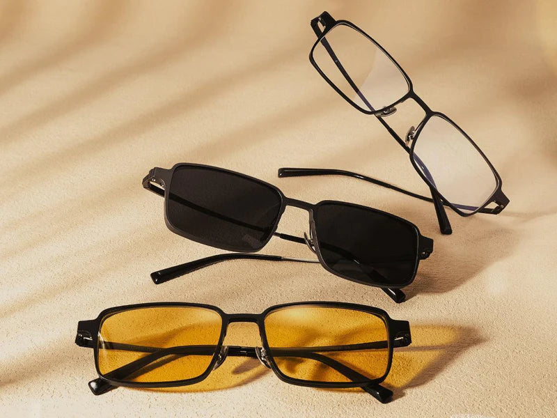 Turing | Magnetic Clip-on Eyeglasses Sunglasses (5-in-1)